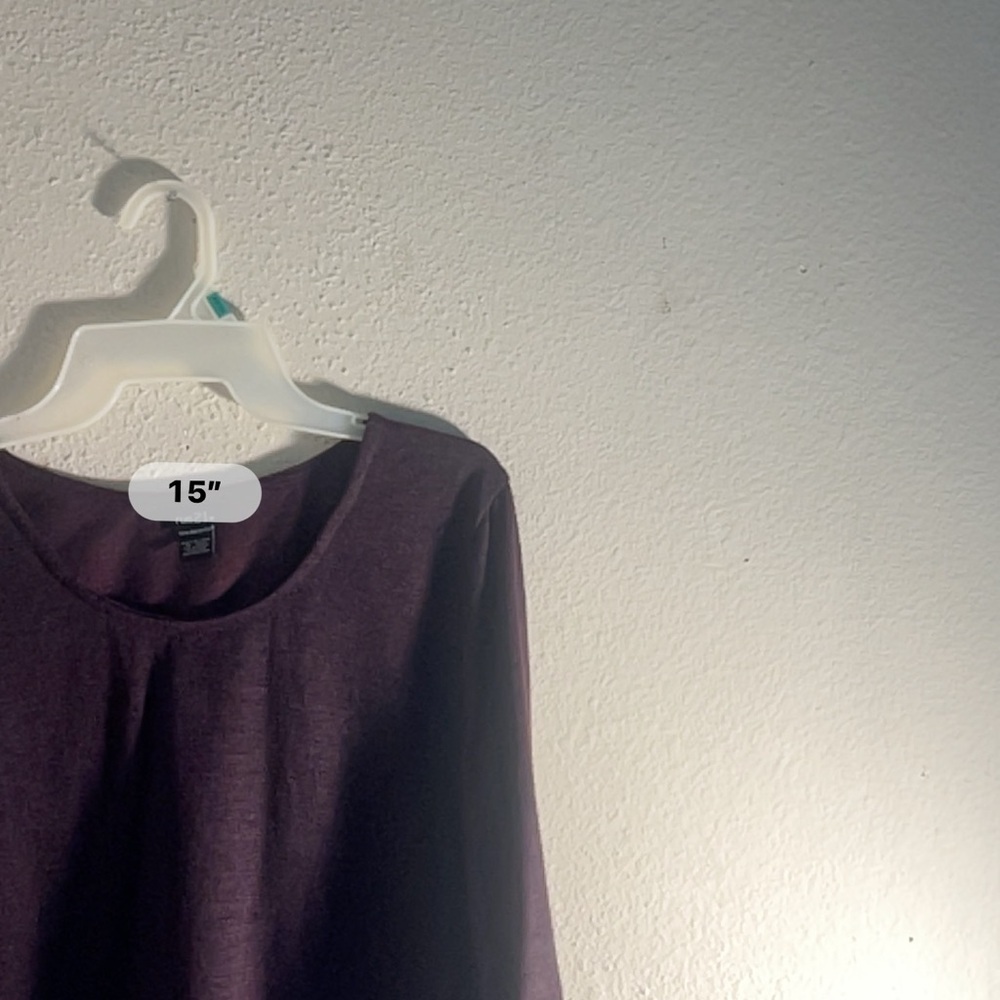 Rue21 Deep Purple Long Sleeve Top - Picture 9 of 10
